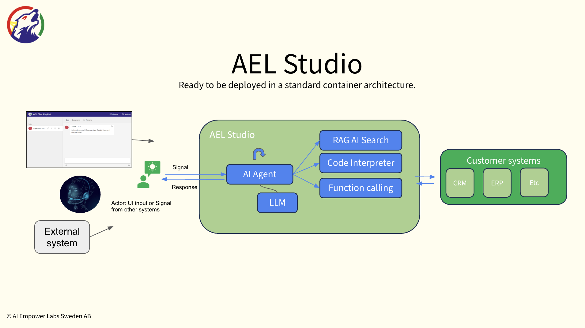 AEL Studio AI Agent platform AEL Studio AI Agent platform